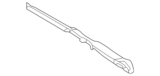 87215-0C050 Деталь HEATER DUCT, RIGHT