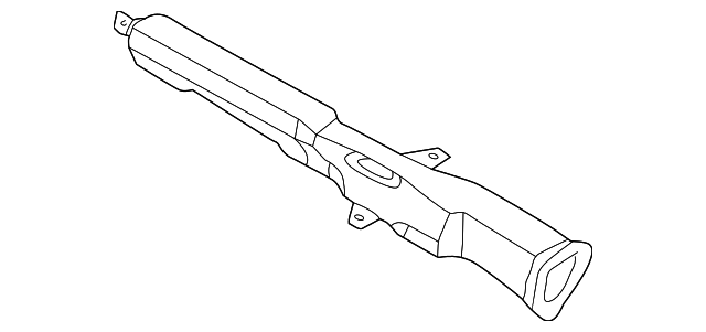 87216-0C060 Деталь HEATER DUCT, LEFT