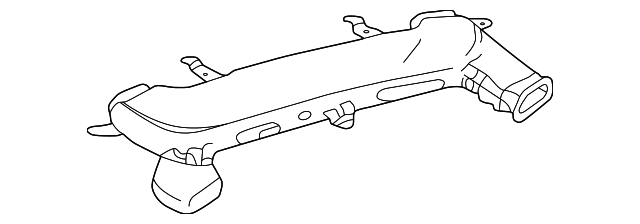 87217-0C010 Деталь HEATER DUCT