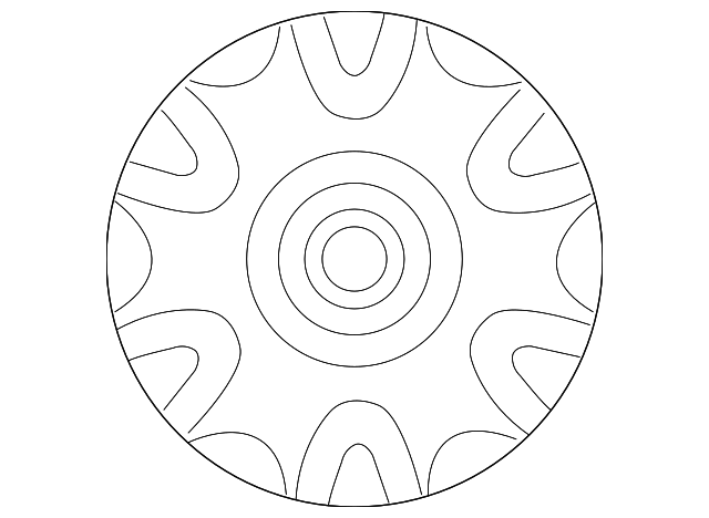 5085364AA Деталь CENTER CAP