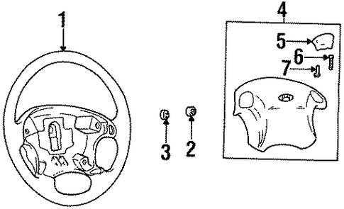 Tiburon STEERING WHEEL & TRIM
