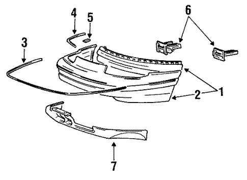 Scoupe BUMPER & COMPONENTS - FRONT