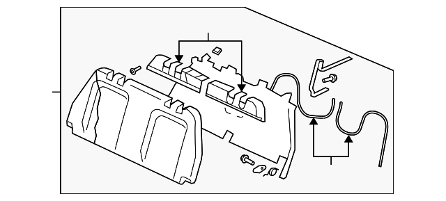 6902A445XA Деталь SEAT BACK ASSY