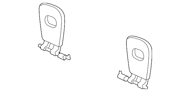 6971A053XB Деталь HEADREST, LEFT