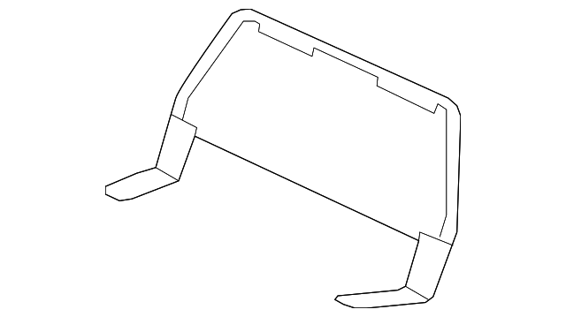 6902A440YA Деталь SEAT BACK PANEL