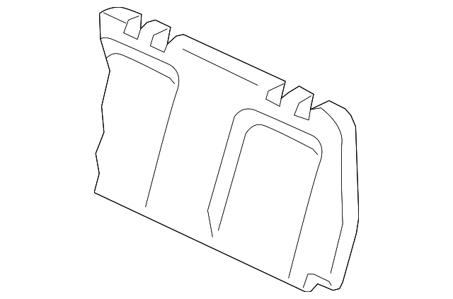 6902A355XA Деталь SEAT BACK COVER