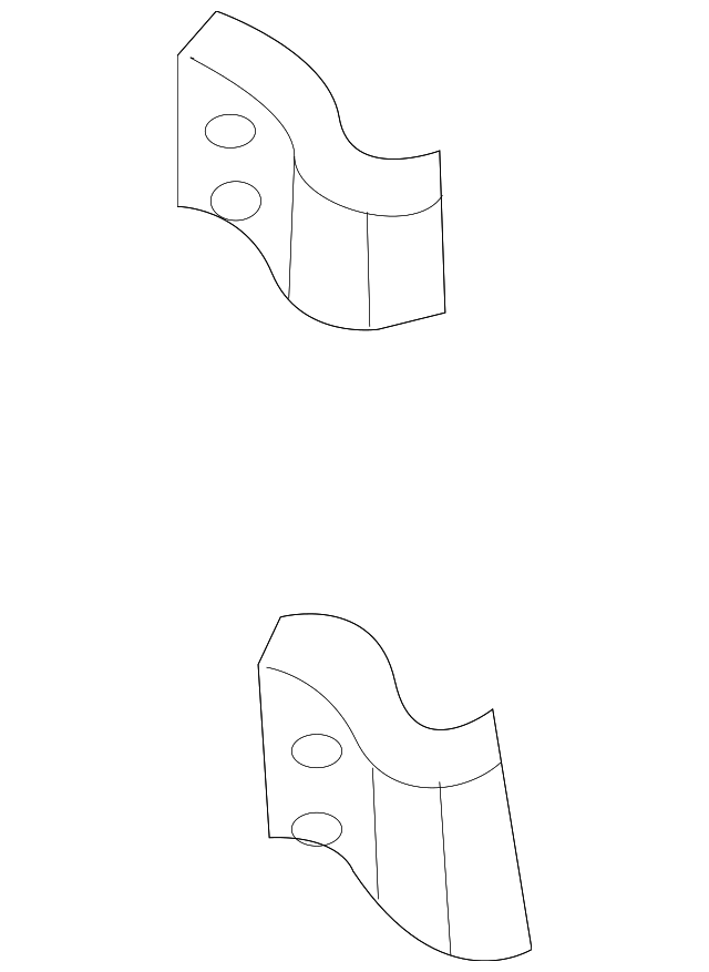 F2UZ1502521A Деталь REINFORCEMENT, LEFT