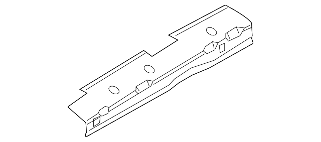 F81Z-28513A12-AA Деталь UPPER RAIL, RIGHT