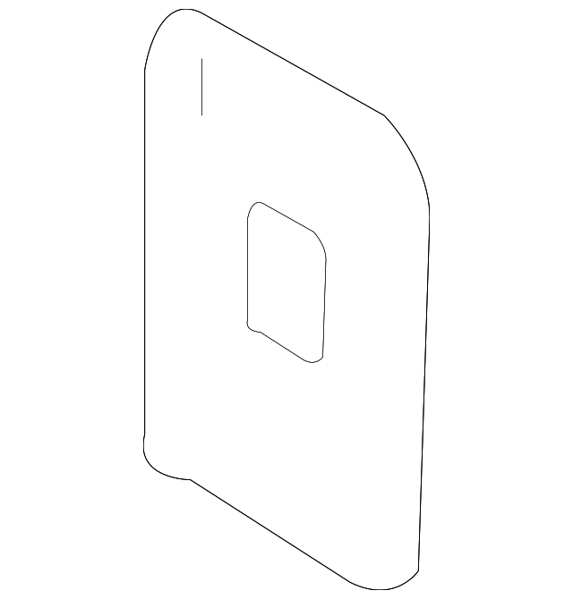 64111-3K100 Деталь LOWER RAIL BRACKET, LEFT