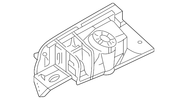 64501-3L100 Деталь APRON ASSY, LEFT