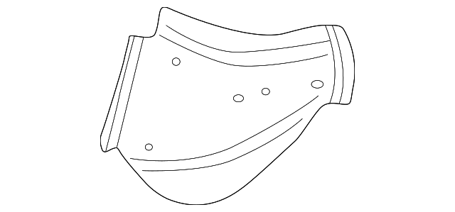 5256877AD Деталь OUTER ROCKER PNL REINFORCEMENT, LEFT
