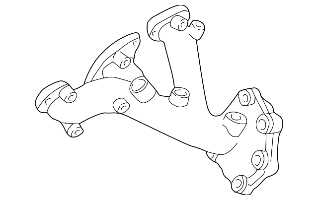 140042W600 Деталь MANIFOLD, RIGHT