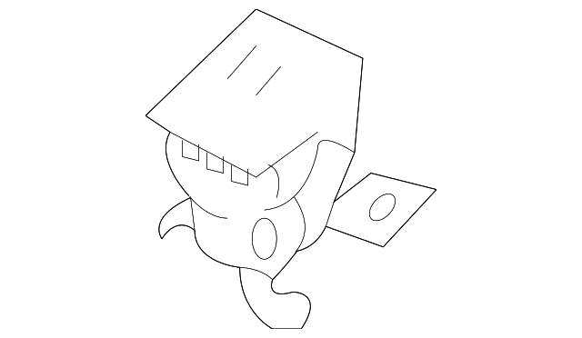 8L8Z-7840860-A Деталь GLASS LATCH