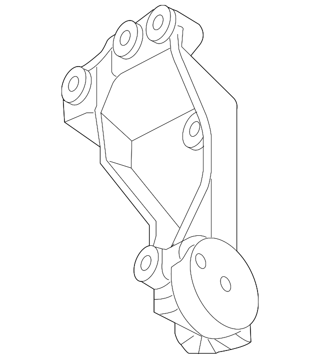 12608861 Деталь MOUNT BRACKET