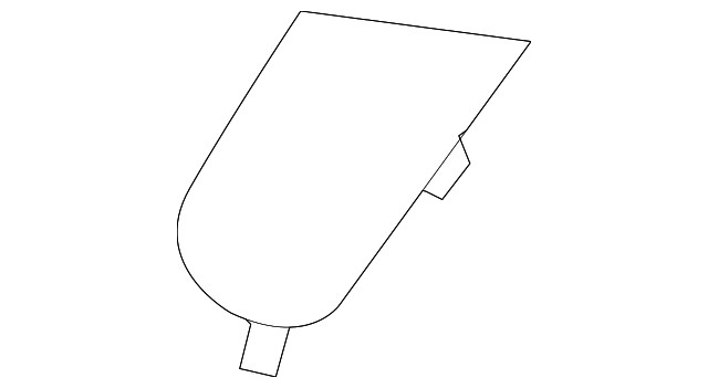 209-831-05-44-7F04 Деталь OUTER COVER, LEFT