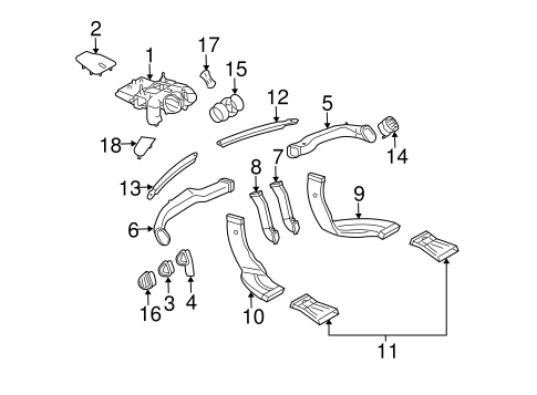 CLK320 DUCTS