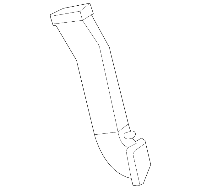 209-830-02-23 Деталь DUCT, RIGHT