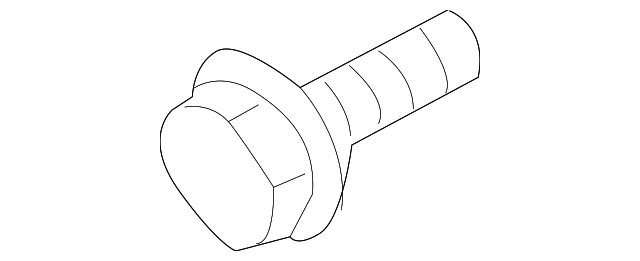 1261882Z01 Деталь CRNKSHFT PULLEY BOLT