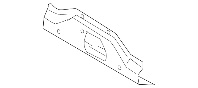 5921085Z00 Деталь LOWER C'MEMBER