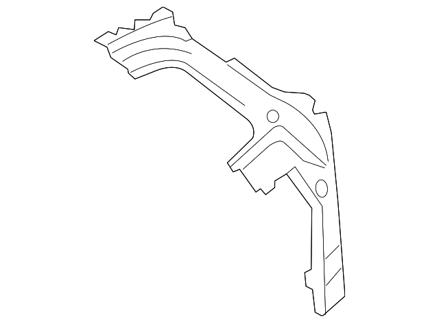 G21B704H1B Деталь REAR REINF, RIGHT