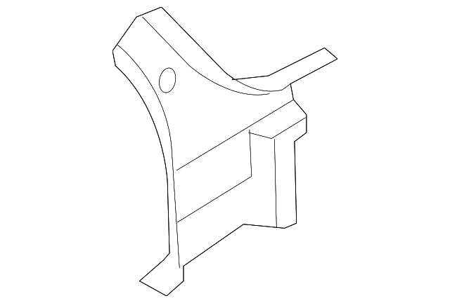 GM9E71190D Деталь SIDE BRACE, LEFT