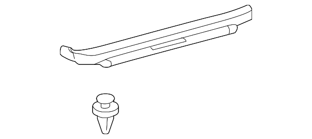 67920-30072-C0 FRONT SILL PLATE, LEFT