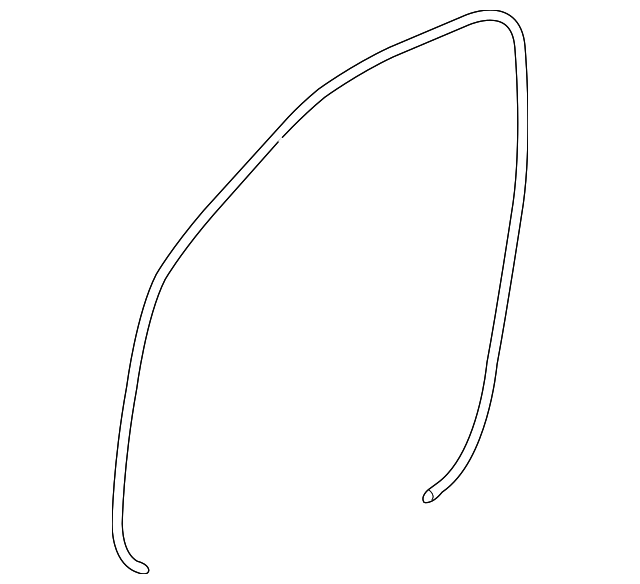 62312-30250 DOOR W'STRIP, LEFT