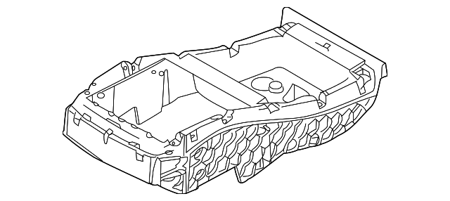51-16-9-124-421 Деталь CONSOLE BODY