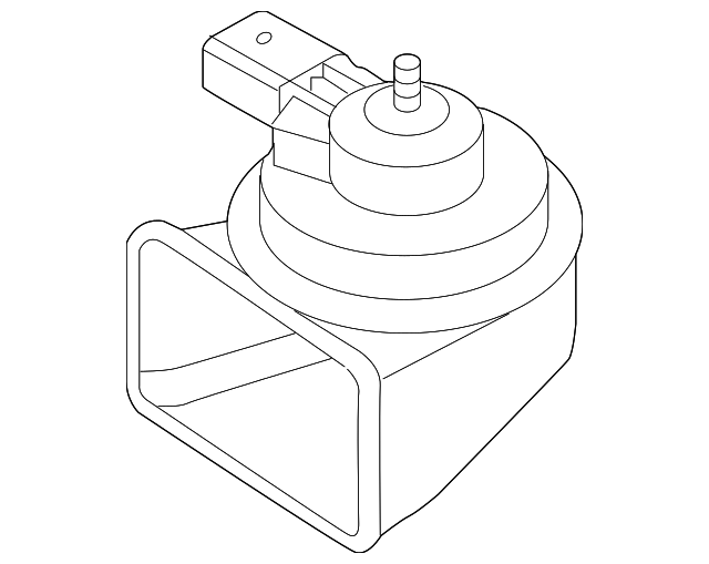 5Q0-951-221 Деталь LOW NOTE HORN