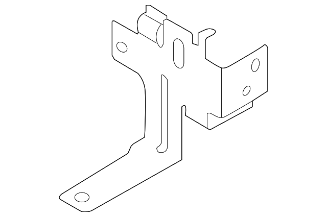 5G0-951-182 Деталь HIGH NOTE HORN BRACKET