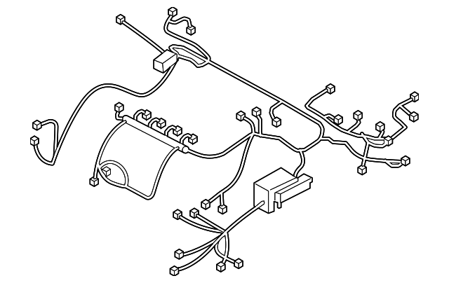 91407-2K142 Деталь ENGINE HARNESS