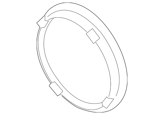 92191-1K000 Деталь HIGH BEAM BULB COVER, LEFT