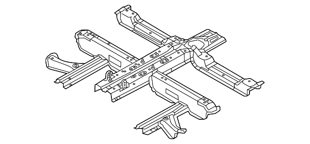 65130-C6000 Деталь REAR CROSSMEMBER