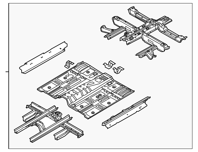 65100-C6050 Деталь FLOOR PAN