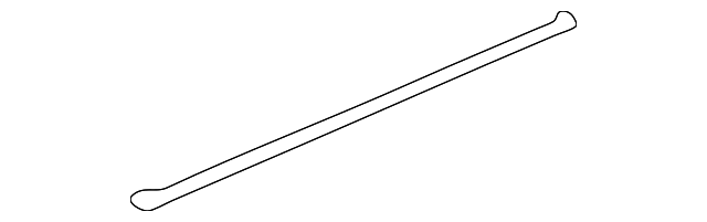 25733017 Деталь LOWER W'STRIP, LEFT