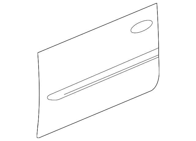 89025813 Деталь OUTER PANEL, LEFT