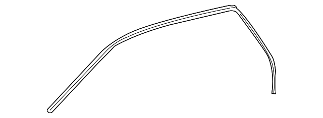 15297595 Деталь UPPER W'STRIP, LEFT