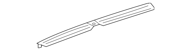 15271562 Деталь DEFROSTER PANEL