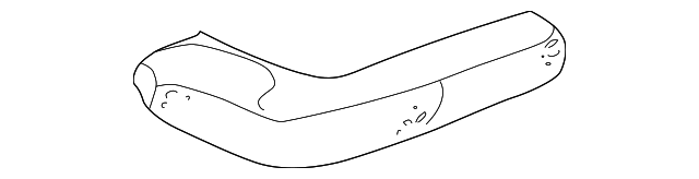 12478250 Деталь SEAT CUSHION PAD, LEFT