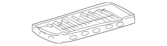 88976873 SEAT FRAME, LEFT