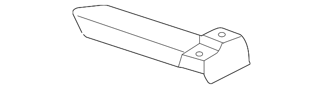 4E0-803-231-D Деталь SEAT SUPPORT, LEFT