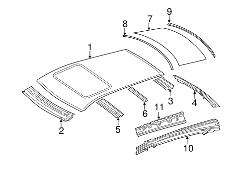 R350 ROOF & COMPONENTS