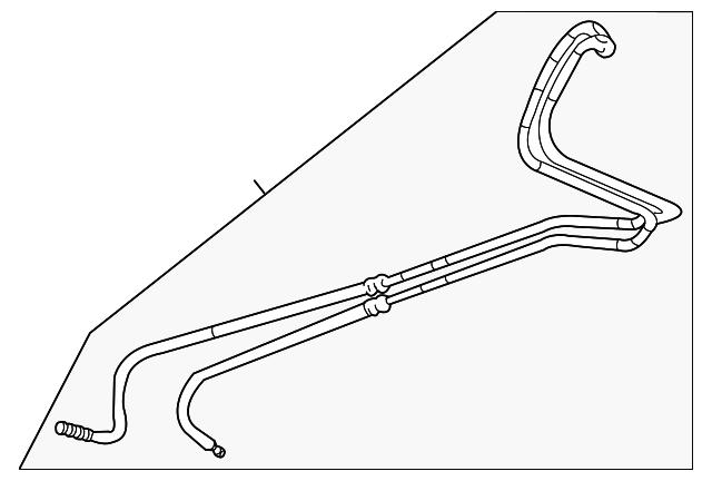 25740121 Деталь HOSE & TUBE ASSY