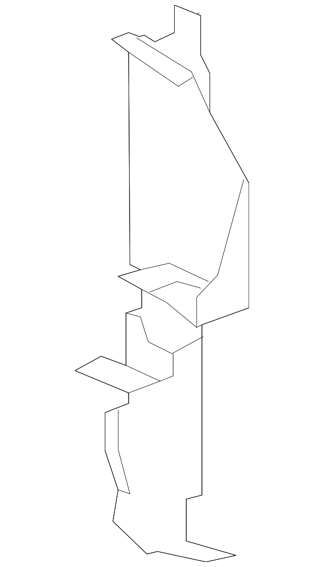 19130248 BAFFLE, LEFT