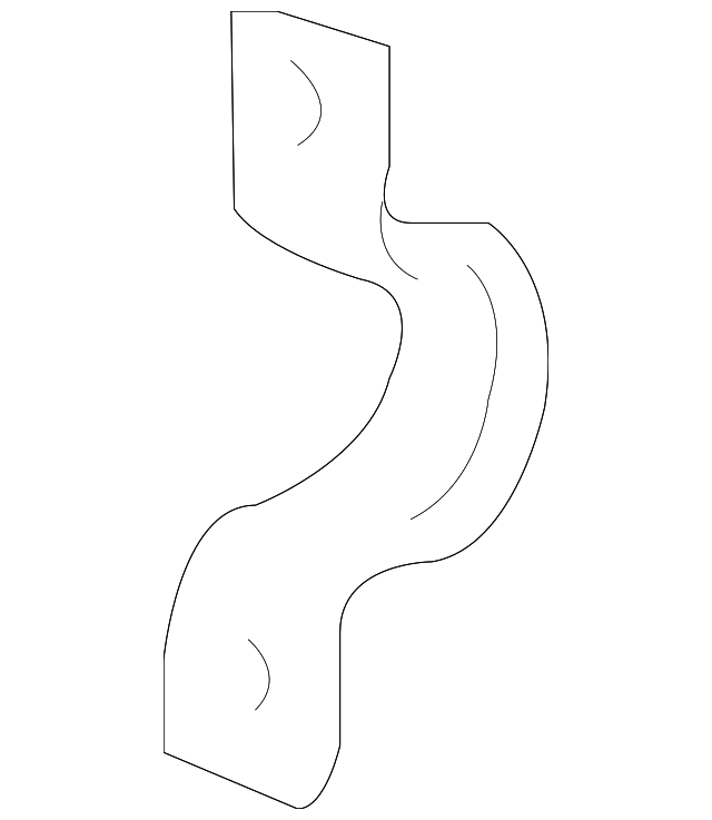 25933429 STABILIZER BAR BRACKET, LEFT