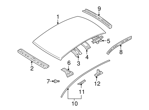 Rio EXTERIOR TRIM - ROOF