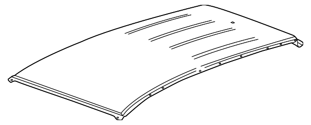 25994932 Деталь ROOF PANEL
