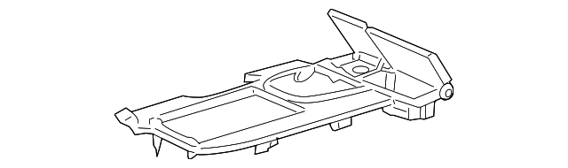 77296-TA0-A11ZA Деталь PANEL ASSY., CONSOLE *NH167L* (GRAPHITE 