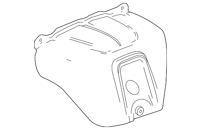 12641749 Деталь HEAT SHIELD