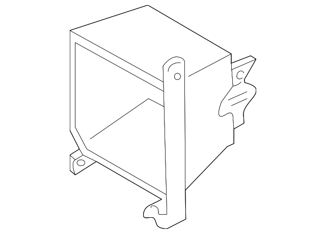 30022747 Деталь HEATER DUCT